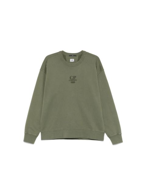logo-embroidered sweatshirt