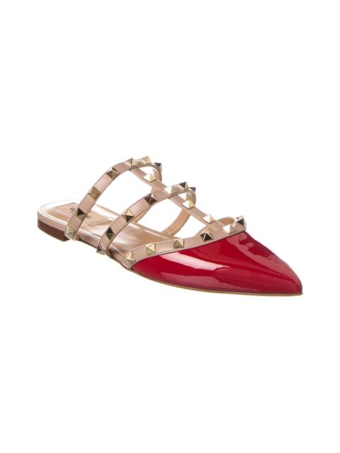 Valentino Valentino Rockstud Caged Patent Flat
