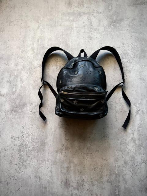 SAINT LAURENT Saint Laurent Paris 14AW Star Stud Leather Black Backpack by Hedi Slimane