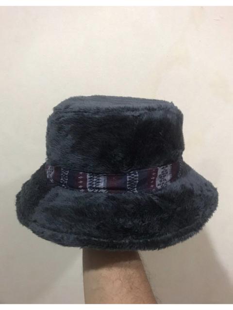 Other Designers Vintage - VTG Phenix Japan Shearling Earflap Bucket Hat
