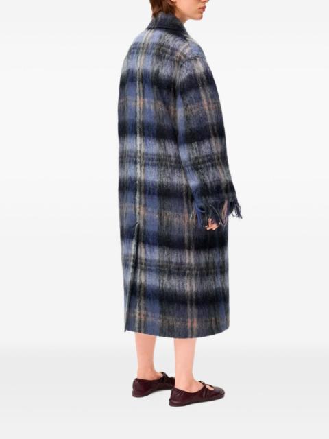Loewe Loewe Women Wool Single-Breasted Coat