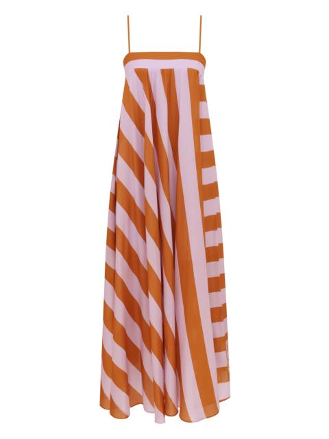 Zimmermann INDRA STRIPE MAXI DRESS