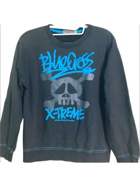 Other Designers Vintage Blue Cross Sweatshirt Crewneck