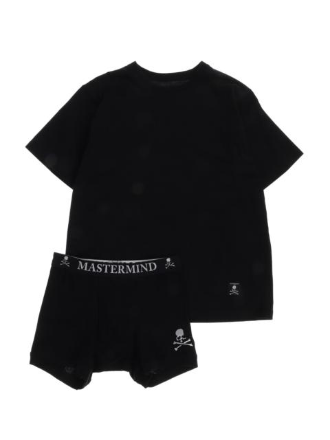 MASTERMIND WORLD T-SHIRT & TRUNKS SET / BLK