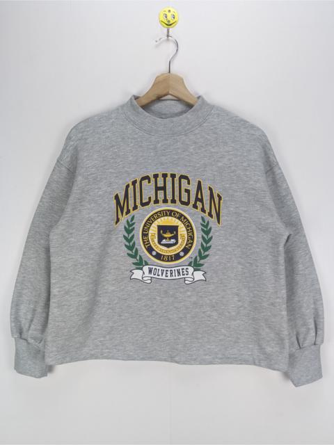 Other Designers Japanese Brand - Steals🔥Cropped Sweatshirt University of Michigan