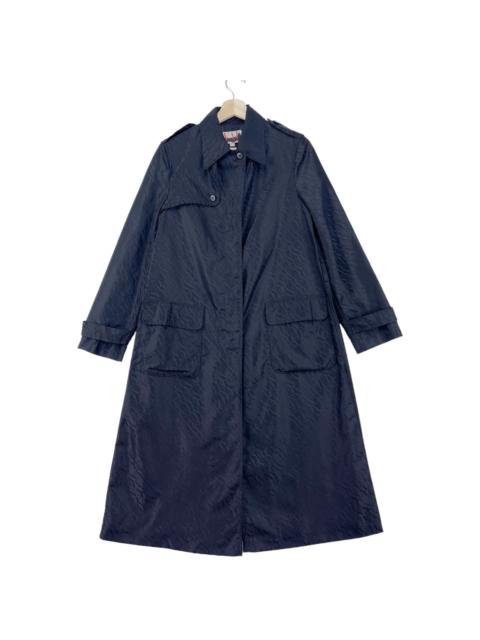 Valentino Valentino Garavani Black Monogram Trench Coat