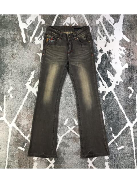 Other Designers Japanese Brand - Vintage Blue Jam Faded Flared Jeans KJ1933