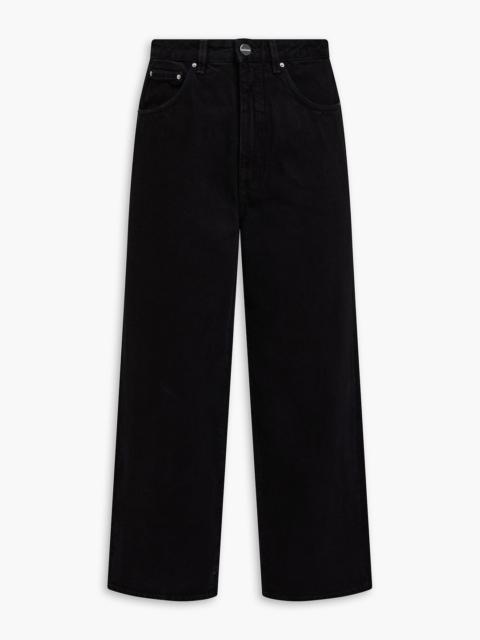 TOTEME High-rise wide-leg jeans