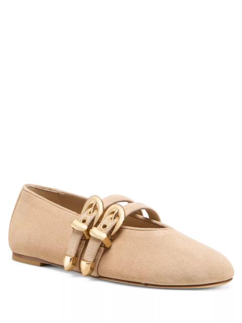 Stuart Weitzman Women's Maven Mary Jane Flats