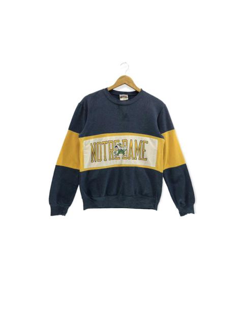 Other Designers Vintage NOTRE DAME Sweatshirt UNIVERSITY Fighting Irish