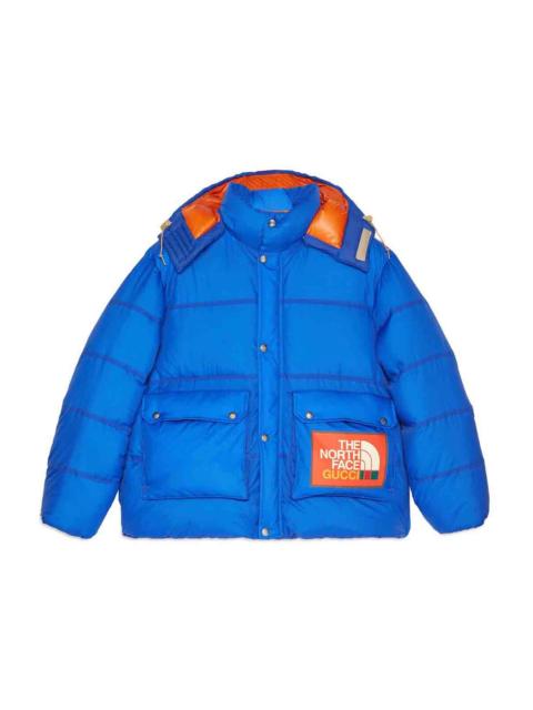 GUCCI Gucci x The North Face Padded Jacket Blue
