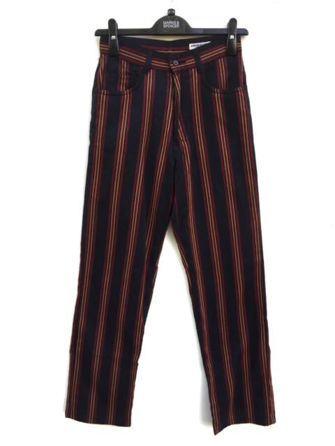 Other Designers Designer - Japanese Brand African Beat Club Part II Stripes Pants