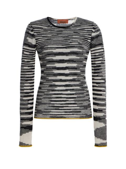 Missoni Space-Dyed Cashmere-Wool Sweater multi