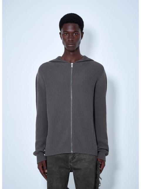 Rick Owens Rick Owens Men Wool Zipped Hoodie