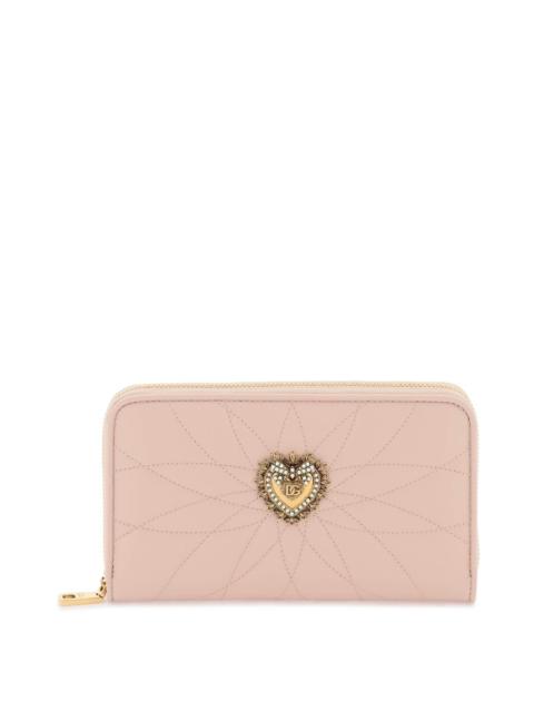 Dolce & Gabbana Devotion Zip Around Wallet