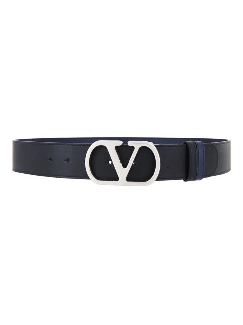 VETEMENTS ring leather belt | REVERSIBLE