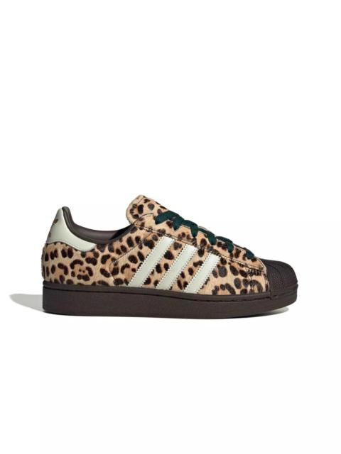 adidas Originals Superstar II "Dark Brown/Ivory/Gold Metallic" Women's Shoe
