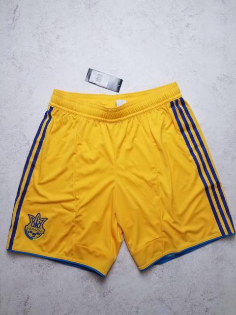 adidas Ukraine EURO 2012 Home Football Shorts Adidas Yellow MEN'S L