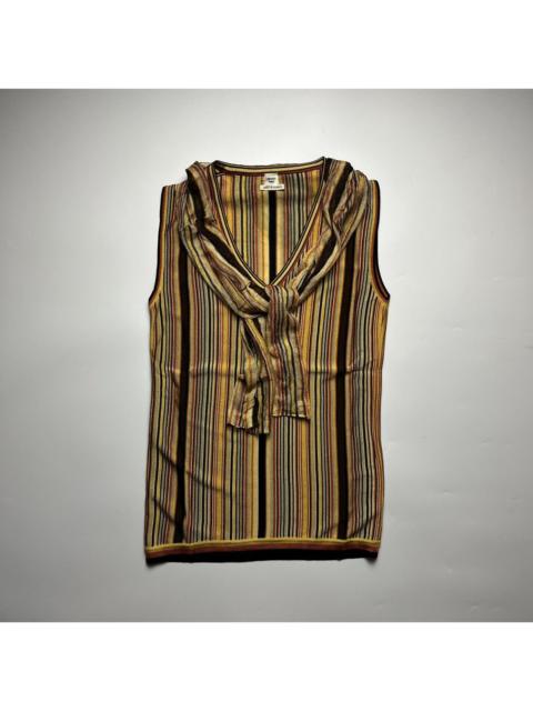 Hermès Hermès - Martin Margiela SS99 Knit Sleeveless w/ Scarf