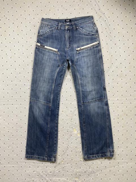 Dolce & Gabbana Authentic Double Knee Denim By Dolce And Gabbana