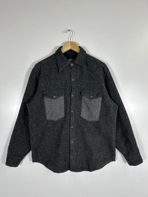 Other Designers ⚡️Vintage Swanndri Wool Button Chore Shirt Jacket