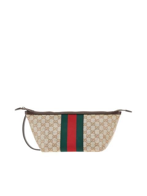 GUCCI Gucci GG Supreme Clutch Beige Men