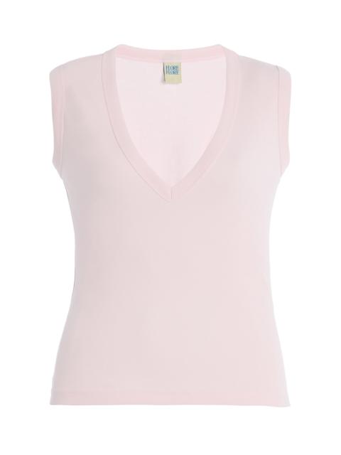FLORE FLORE Dewi Cotton Tank pink