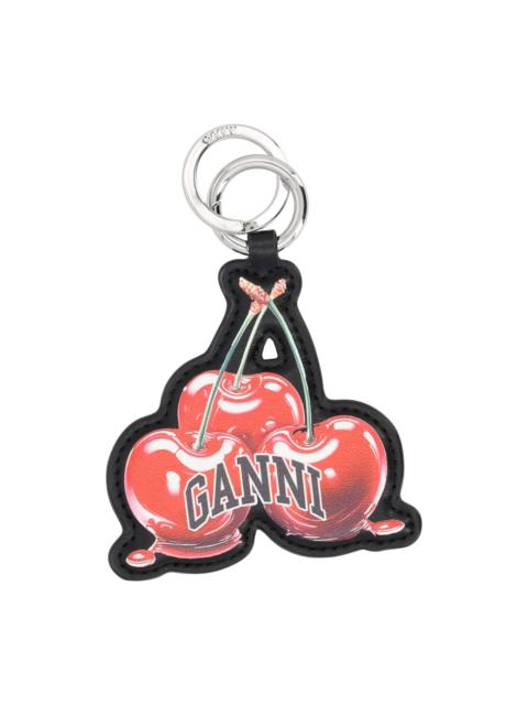 GANNI Leather Keychain