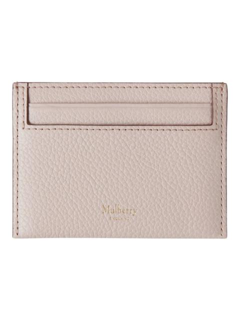 Mulberry Credit Card Slip Blossom Pink Small Classic Grain