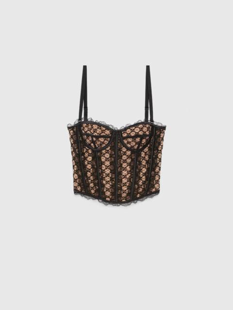 GUCCI Gucci GG Net Corset Top
