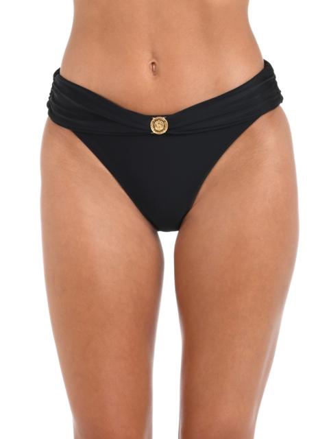 L'AGENCE L'AGENCE Mya Classic Bikini Bottoms in Black at Nordstrom