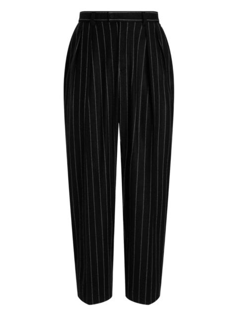 Dolce & Gabbana pinstripe pleated trousers