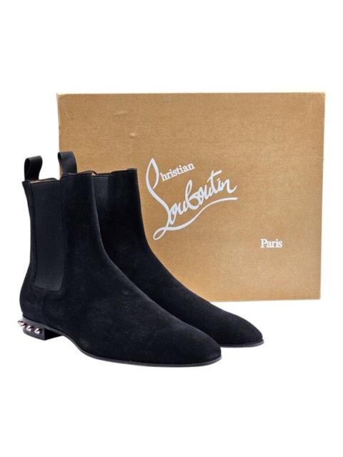 Christian Louboutin Christian Louboutin So Roadie Flat Suede Boots – Black – EU 43 / US 10 $1195