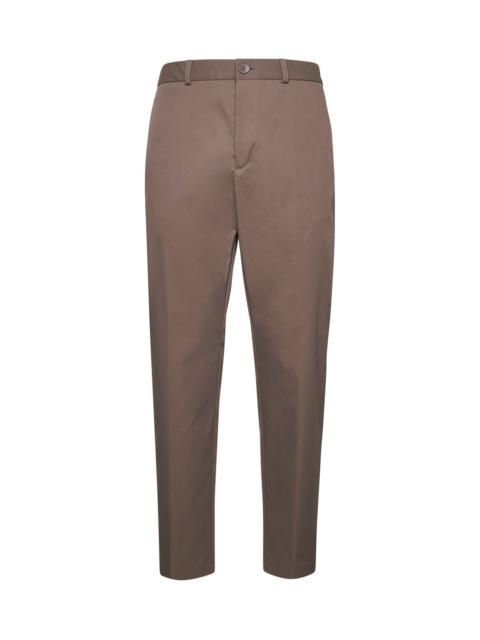 Herno Herno Men Dark Taupe Cotton Feel Trousers