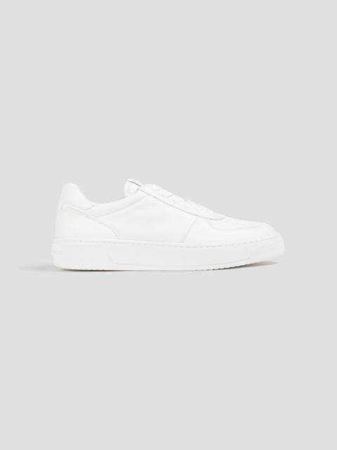 Stuart Weitzman Courtside embossed leather sneakers
