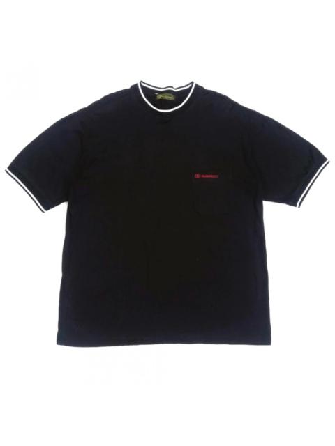 GUCCI Paolo Gucci - RARE! PAOLO GUCCI GUCCI RINGER POCKET LOGO TEE