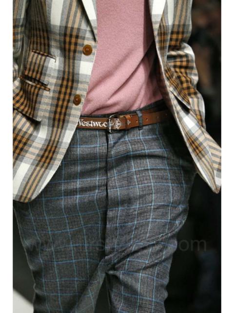 Vivienne Westwood Checked trousers AW15
