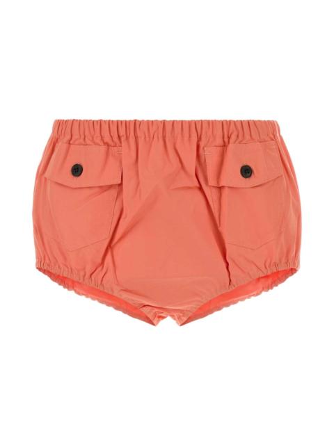 Prada Orange Poplin Shirts