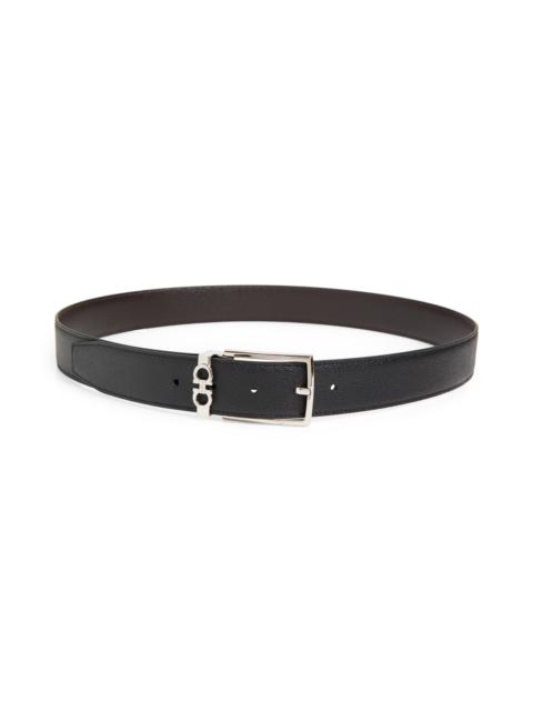 FERRAGAMO Reversible Leather Belt