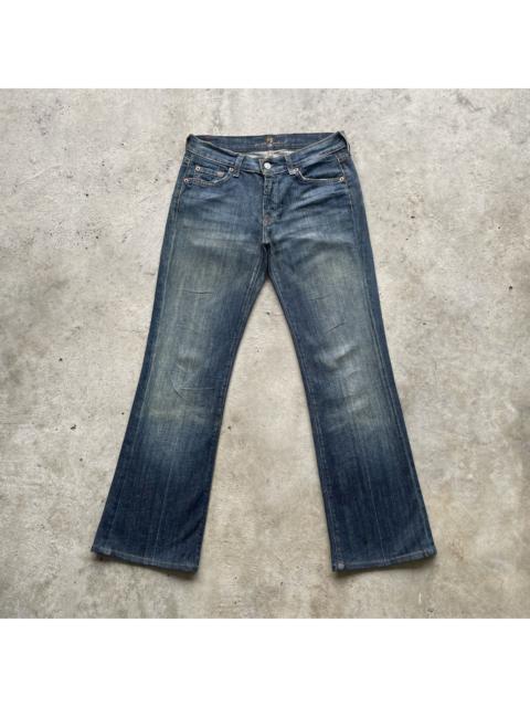 Other Designers Vintage 7 For All Mankind USA Flare Faded Jeans Pants W29
