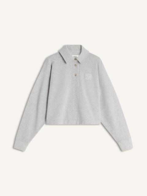 Maison Kitsuné MAISON KITSUNE STAMP POLO SWEATSHIRT