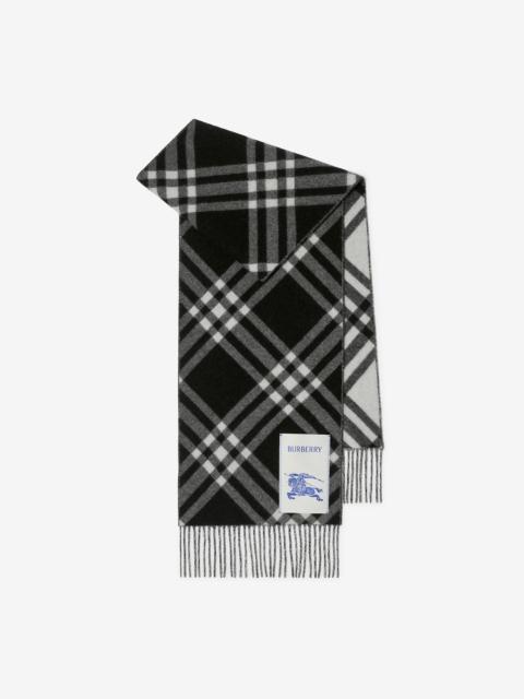 Burberry Check Cashmere Scarf