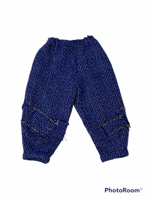 Other Designers Japanese Brand - LOW CROTCH MOYURU CROCHET PATTERN BALLOON PANTS JAPAN