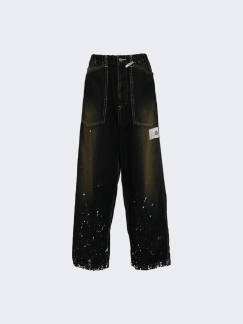 Maison MIHARAYASUHIRO Painted Baker Jeans Indigo