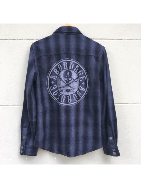 Other Designers Designer - Abordage By Hiromu Takahara Wool Flannel Jacket