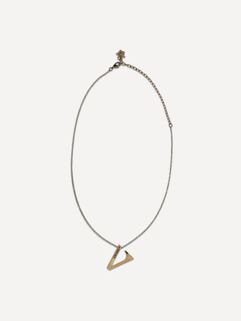 VERSACE V chain Necklace