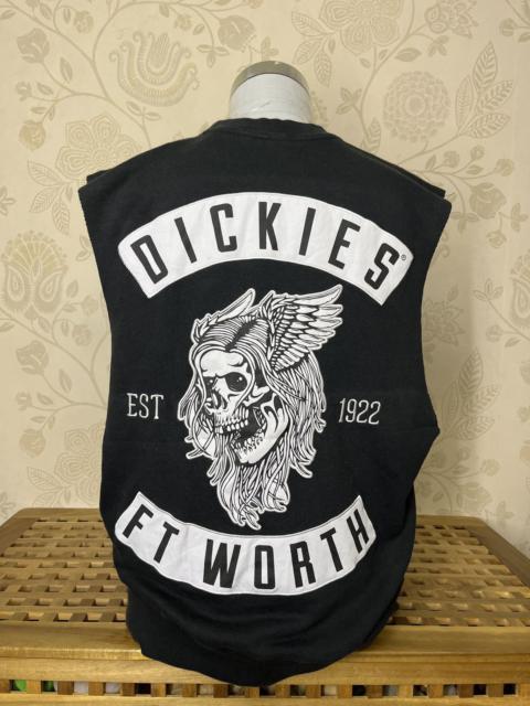 Sleveless Dickies FT Worth TShirt Skull Est 1922