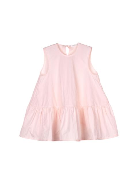 CECILIE BAHNSEN Sleeveless Top With Ruffled Hem