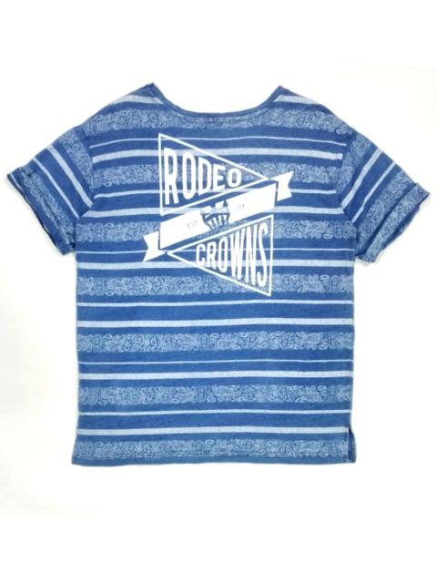 Other Designers Japanese Brand - RARE! RODEO CROWNS BANDANA T-SHIRT