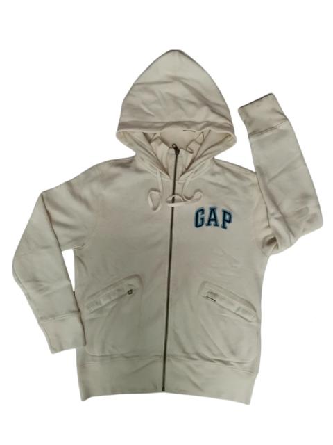 Other Designers Gap - GAP Zip Up Hoodie White Spell Out Streetwear